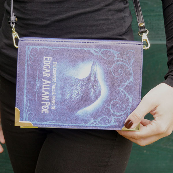 the complete tales of edgar allan poe book handbag