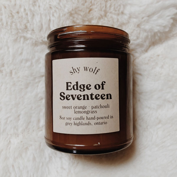 edge of seventeen scented candle
