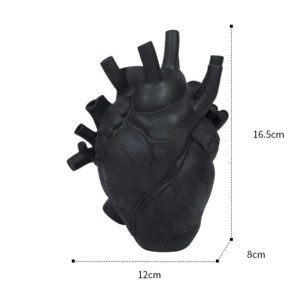 anatomisch hart vaas zwart