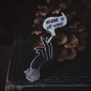 where is my mind rokende hand badge