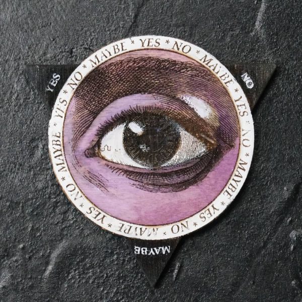 Pendulum Tile All Seeing Eye Purple
