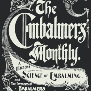 Embalmers Monthly Magazine Art Print