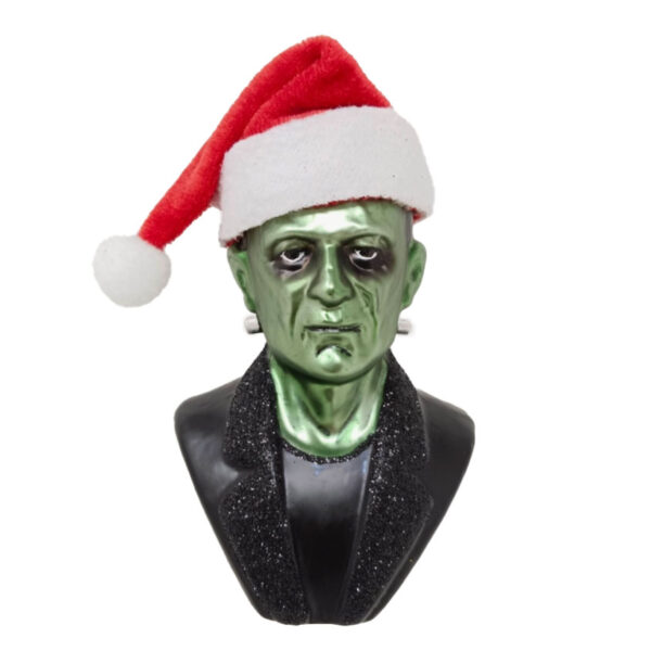 Frankenstein Glass Christmas Ornament