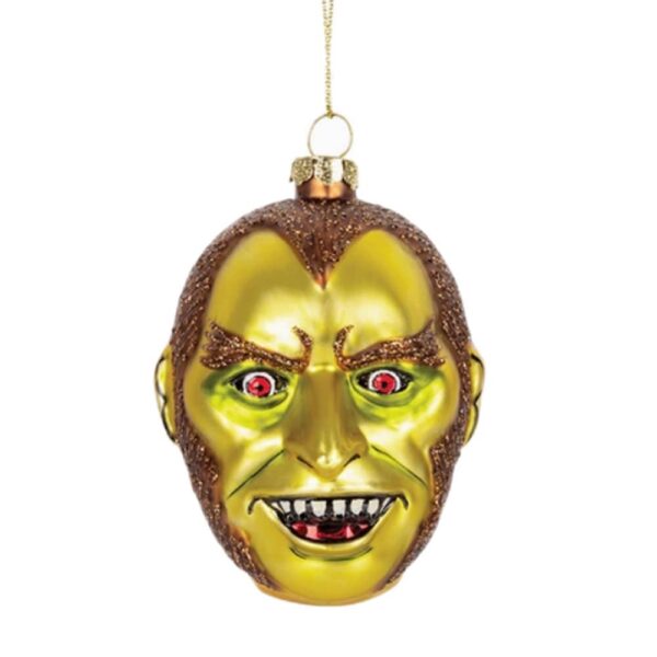 Mr Hyde glass christmas ornament