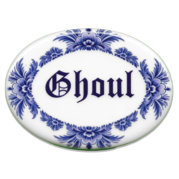 Vile Tile - Ghoul - Oval Blue