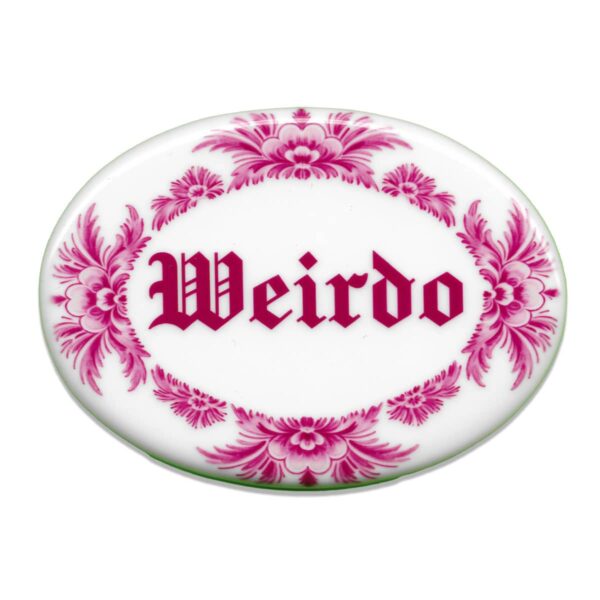 Vile Tile - Weirdo - Oval Pink