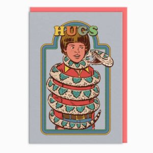 Hugs Steven Rhodes Greeting Card